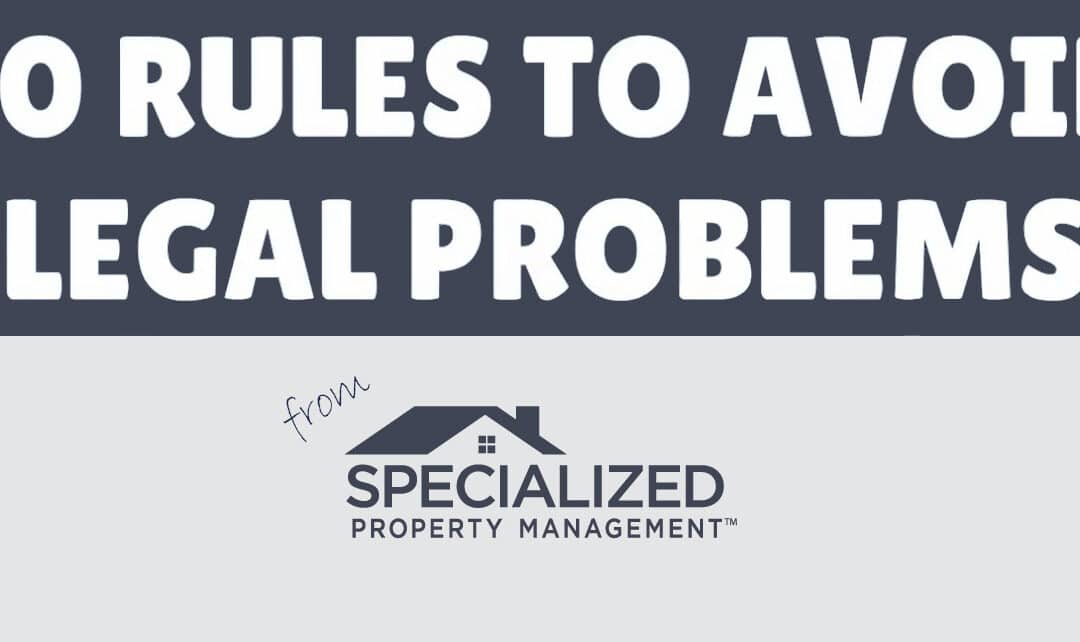Property Management  – Avoiding Legal Problems